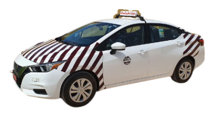 Oman Driving School automatic training car in Muscat